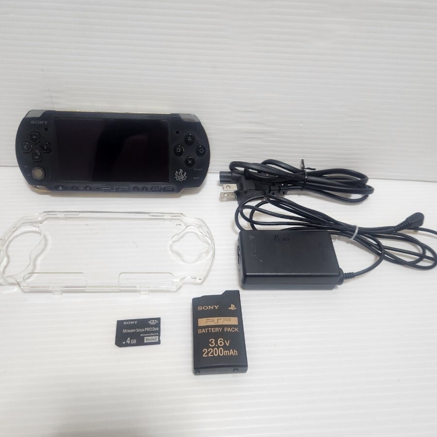 PSP3000 本体 モンスターハンターポータブル 3rd ハンターズモデル PSP-3000 動作不安定
