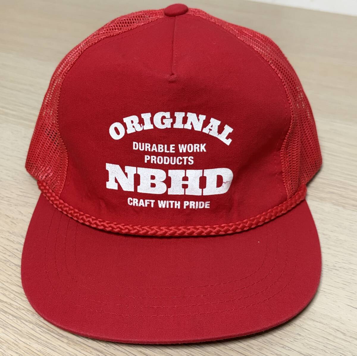 NEIGHBORHOOD ネイバーフッド メッシュキャップ レッド