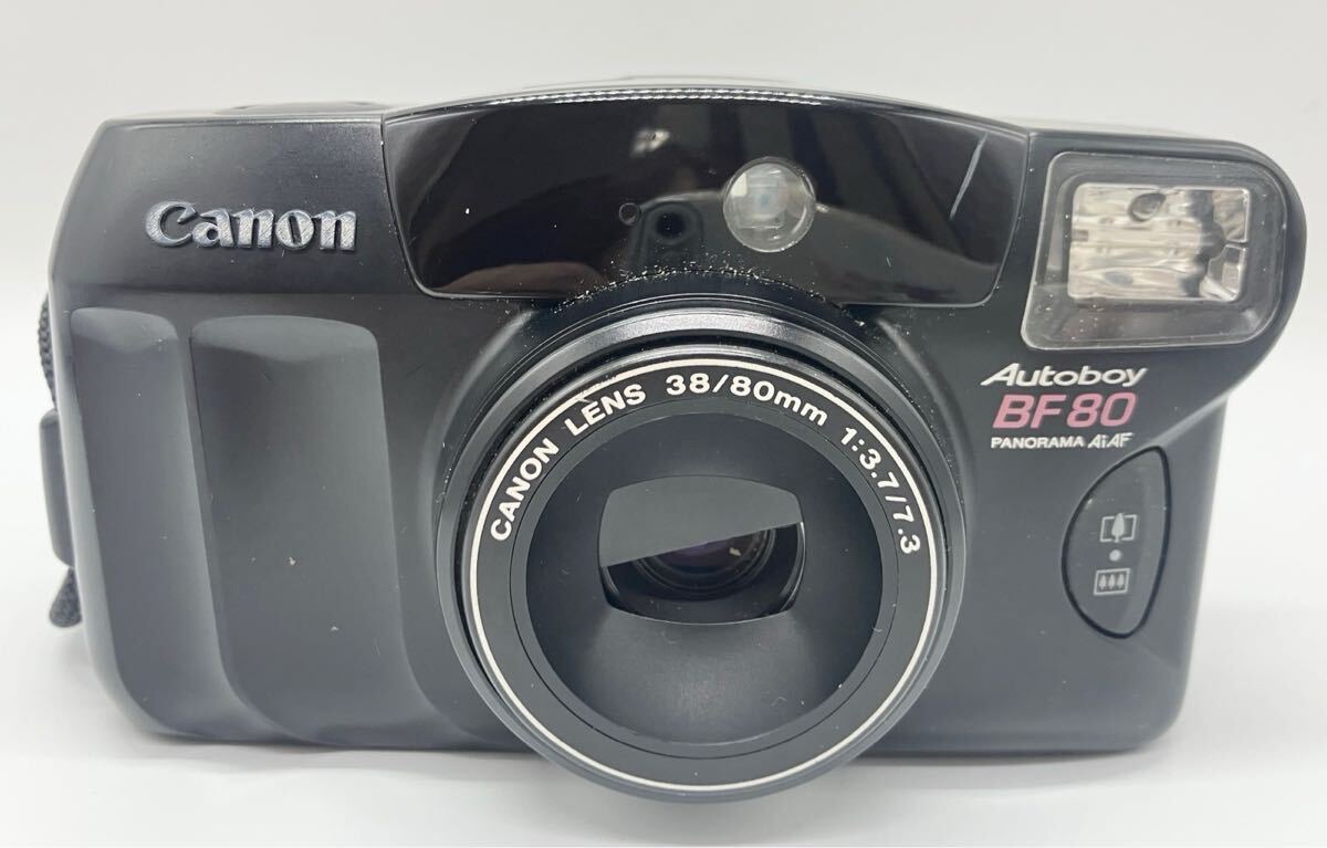 キャノン Canon Autoboy オートボーイ BF80 38-80mm 1:3.7/7.3 コンパクト フィルムカメラ 200