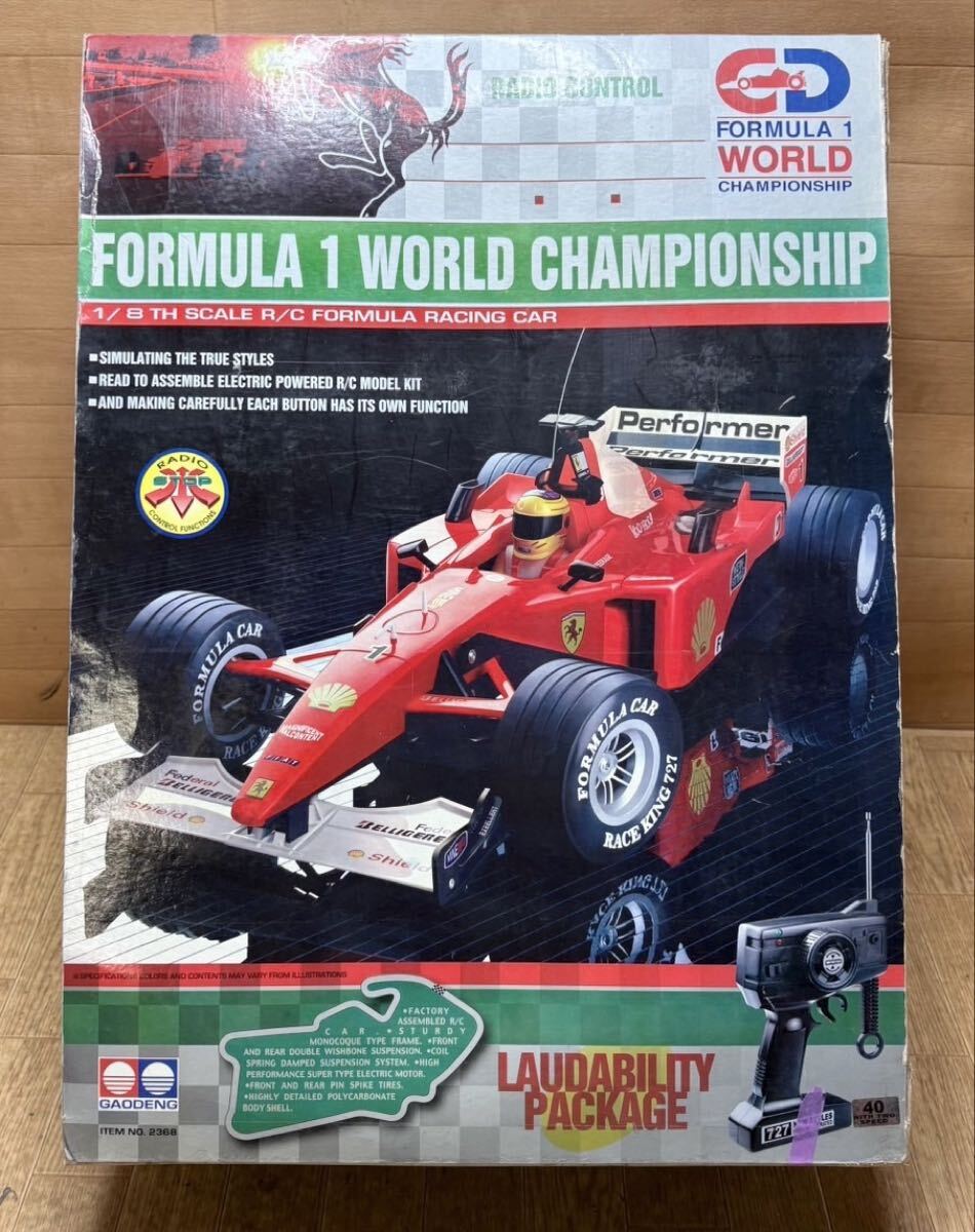 ラジコン　FORMULA 1 WORLD CHAMPIONSHIP　1/8スケール　RADIO CONTROL Z18