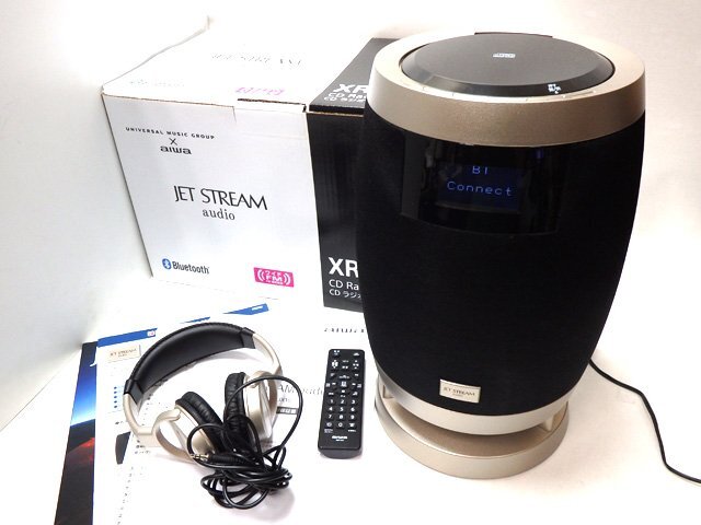 aiwa XR-BUX10 ジェットストリームオーディオ 2022年製 ユーキャン CDプレーヤー ラジカセ アイワ