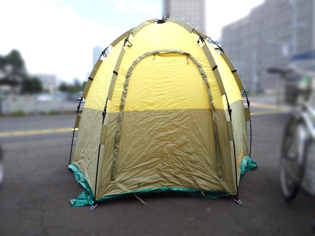 CAMPTOWN 4人用 穴釣用テント 1M-4 穴釣り キャンプ ワカサギ 氷上 ワンタッチ式 キャンプタウン アウトドア
