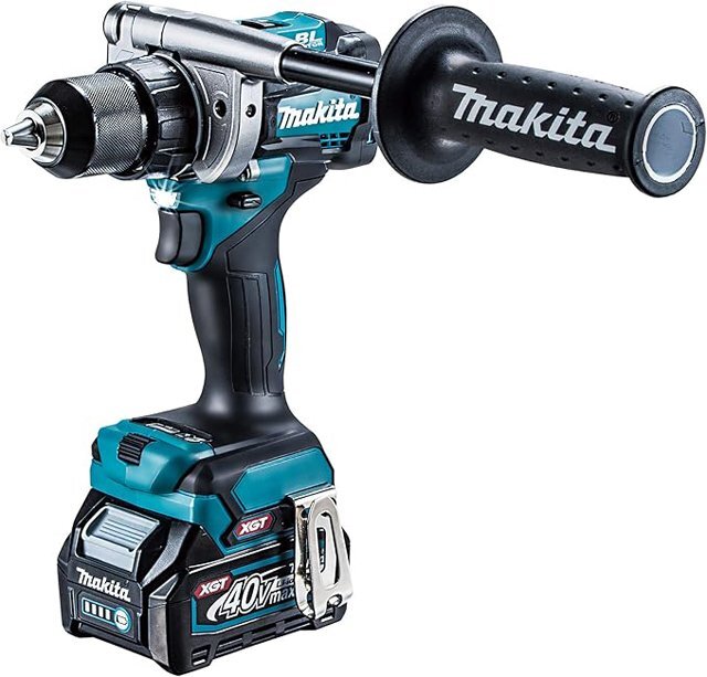 未使用品 Makita マキタ 40Vmax 充電式ドライバドリル DF001GRDX バッテリー2個/充電器付 2.5Ah 電動工具