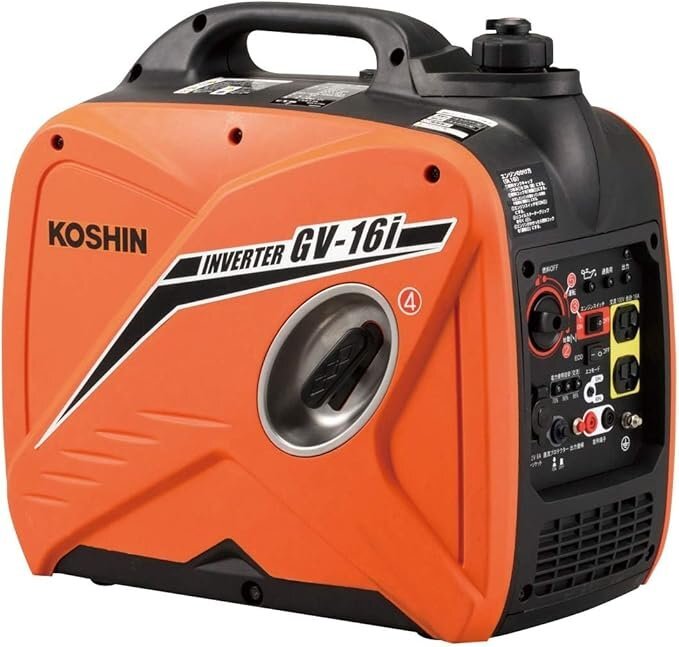 未開封品 工進 GV-16i インバーター発電機 ガソリンエンジン 100V 50Hz/60Hz 16A KOSHIN