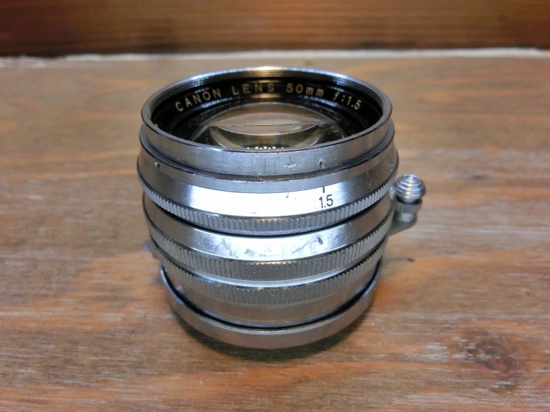 6016 Canon LENS 50mm 1.5 L39マウント Lマウント 標準レンズ オールドレンズ
