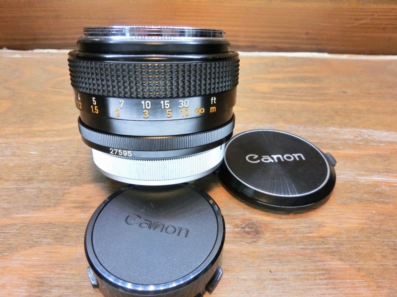 6021 キヤノン Canon FD 55mm 1.2 標準レンズ オールドレンズ FDマウント キャノン