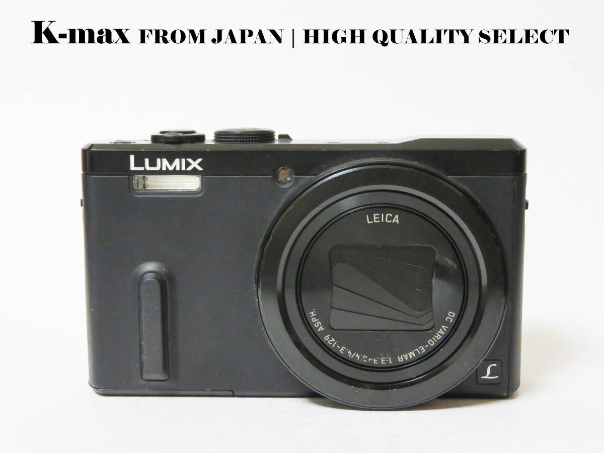キズあり【美品】 Panasonic Lumix DMC-TZ60 Black 正常動作品 [Top Mint] Y2K CCD Sensor Classic #8526
