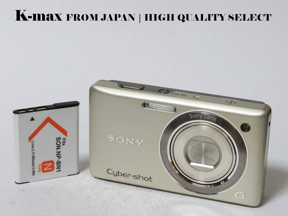 【極上美品】 Sony Cyber-shot DSC-W380 Gold 正常動作品 [Top Mint] Y2K CCD Sensor Classic #8581