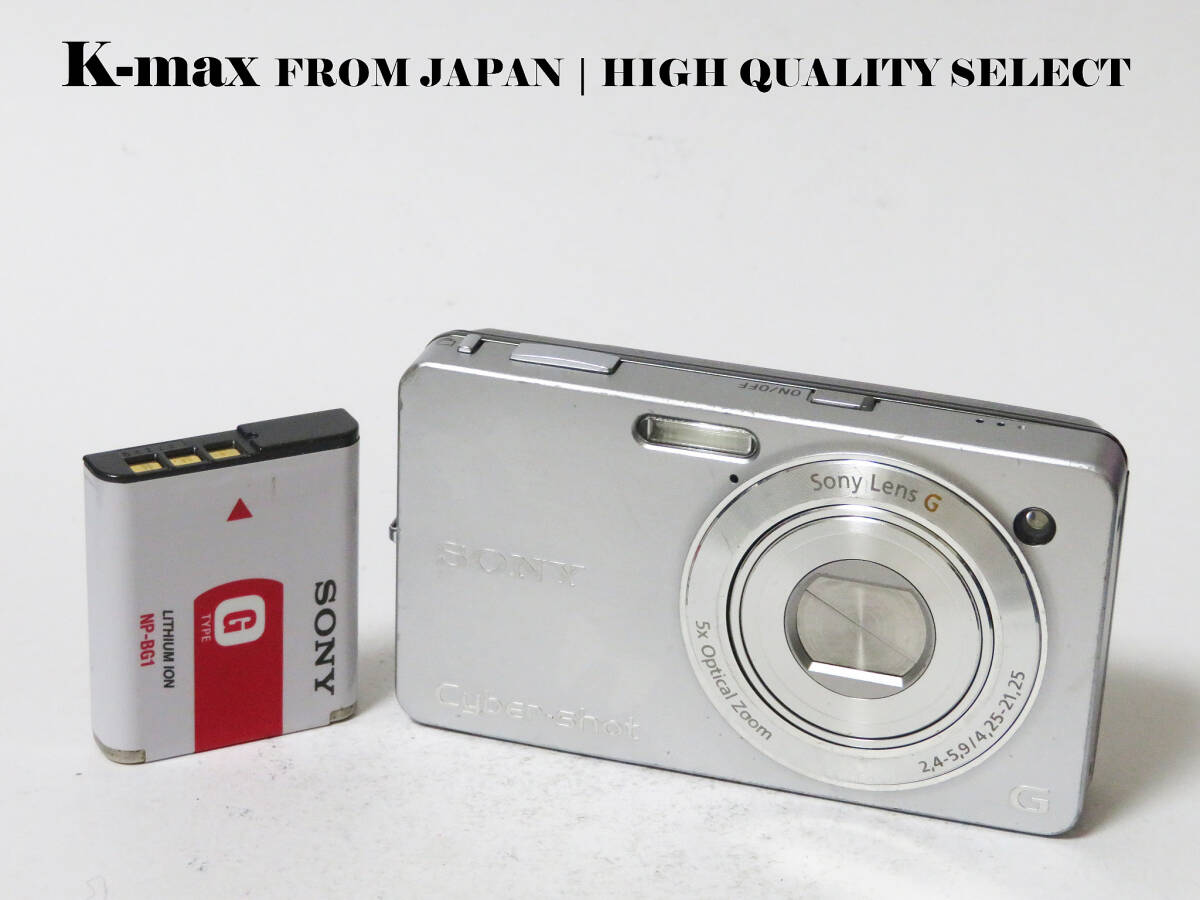 【極上美品】 Sony Cyber-shot DSC-WX1 Silver 正常動作品 [Top Mint] Y2K CMOS Sensor Classic #8586