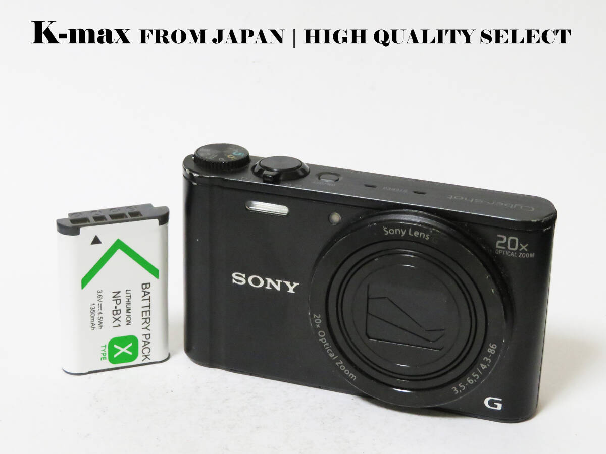 【極上美品】 Sony Cyber-shot DSC-WX300 Black 正常動作品 [Top Mint] Y2K CMOS Sensor Classic #8643