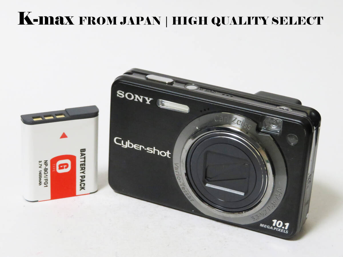 【極上美品】 Sony Cyber-shot DSC-W170 Black 正常動作品 [Top Mint] Y2K CCD Sensor Classic #8652