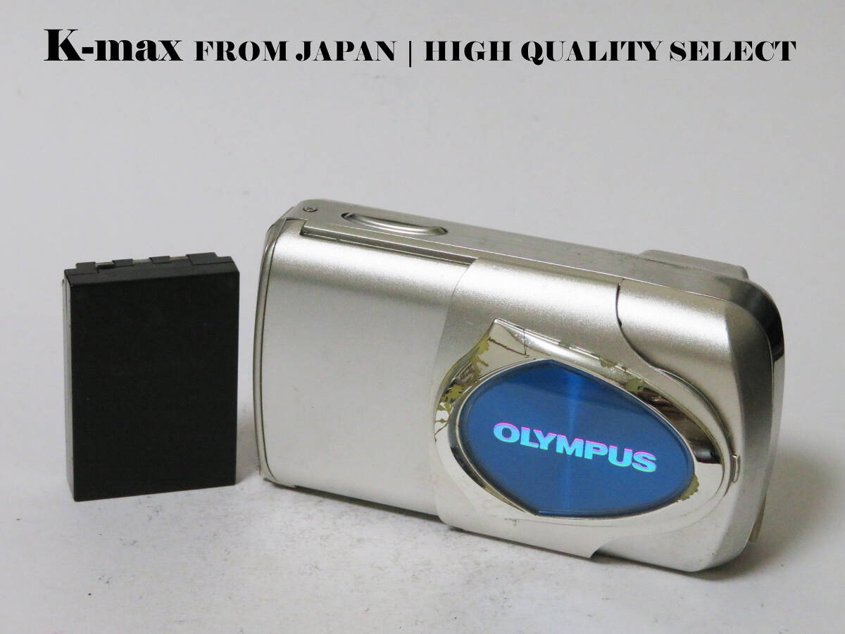 【極上美品】 Olympus μ-15 Digital (Stylus Verve) Silver 正常動作品 [Top Mint] Y2K CCD Sensor Classic #8654