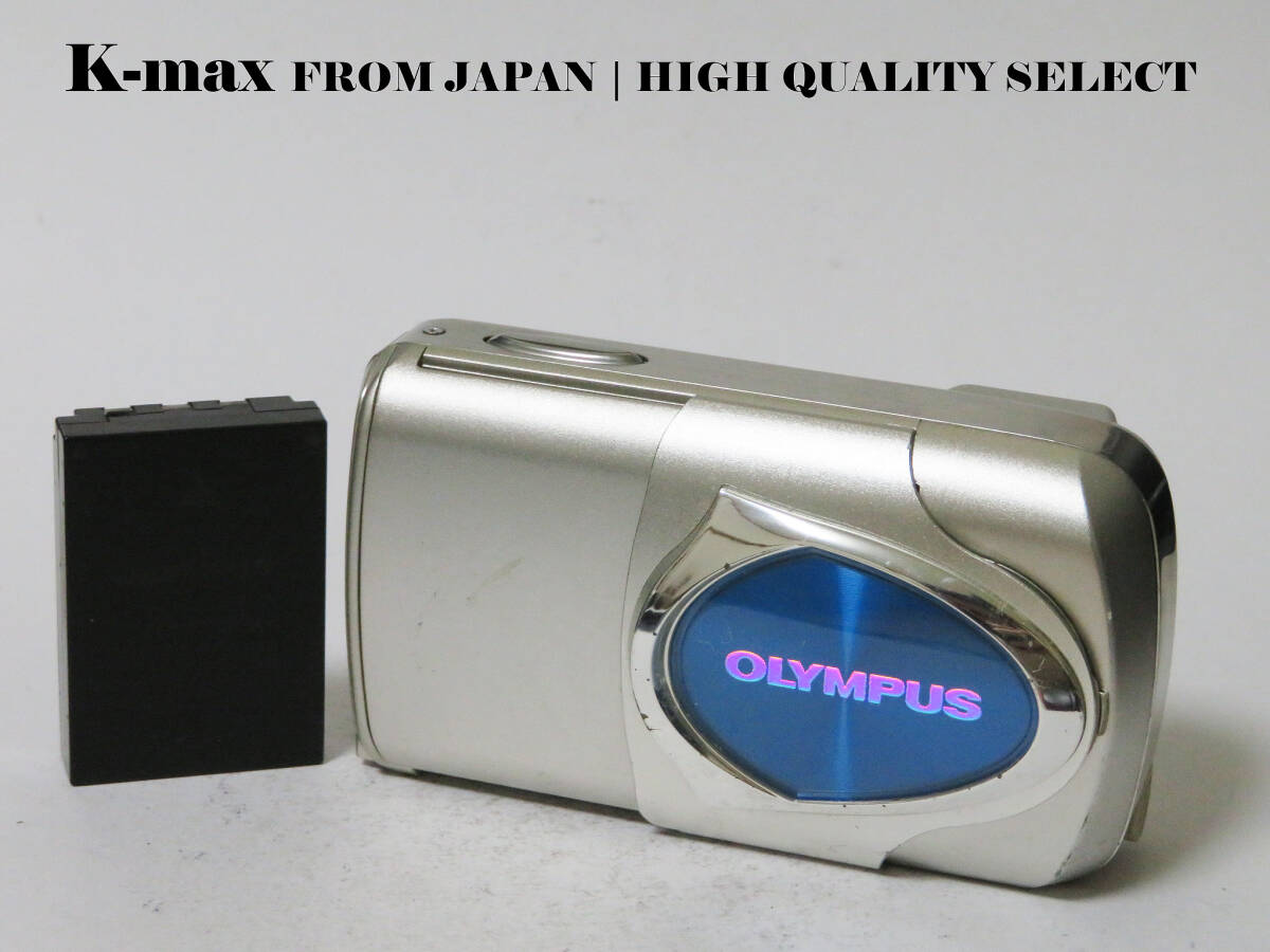 【極上美品】 Olympus μ-15 Digital (Stylus Verve) Silver 正常動作品 [Top Mint] Y2K CCD Sensor Classic #8659