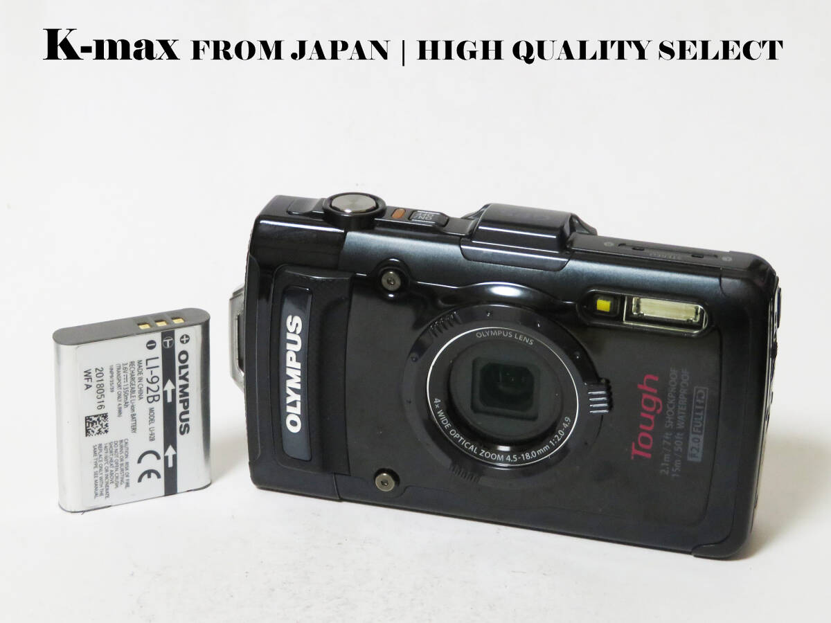 【極上美品】 Olympus Tough TG-2 Black 正常動作品 [Top Mint] Y2K CMOS Sensor Classic #8662