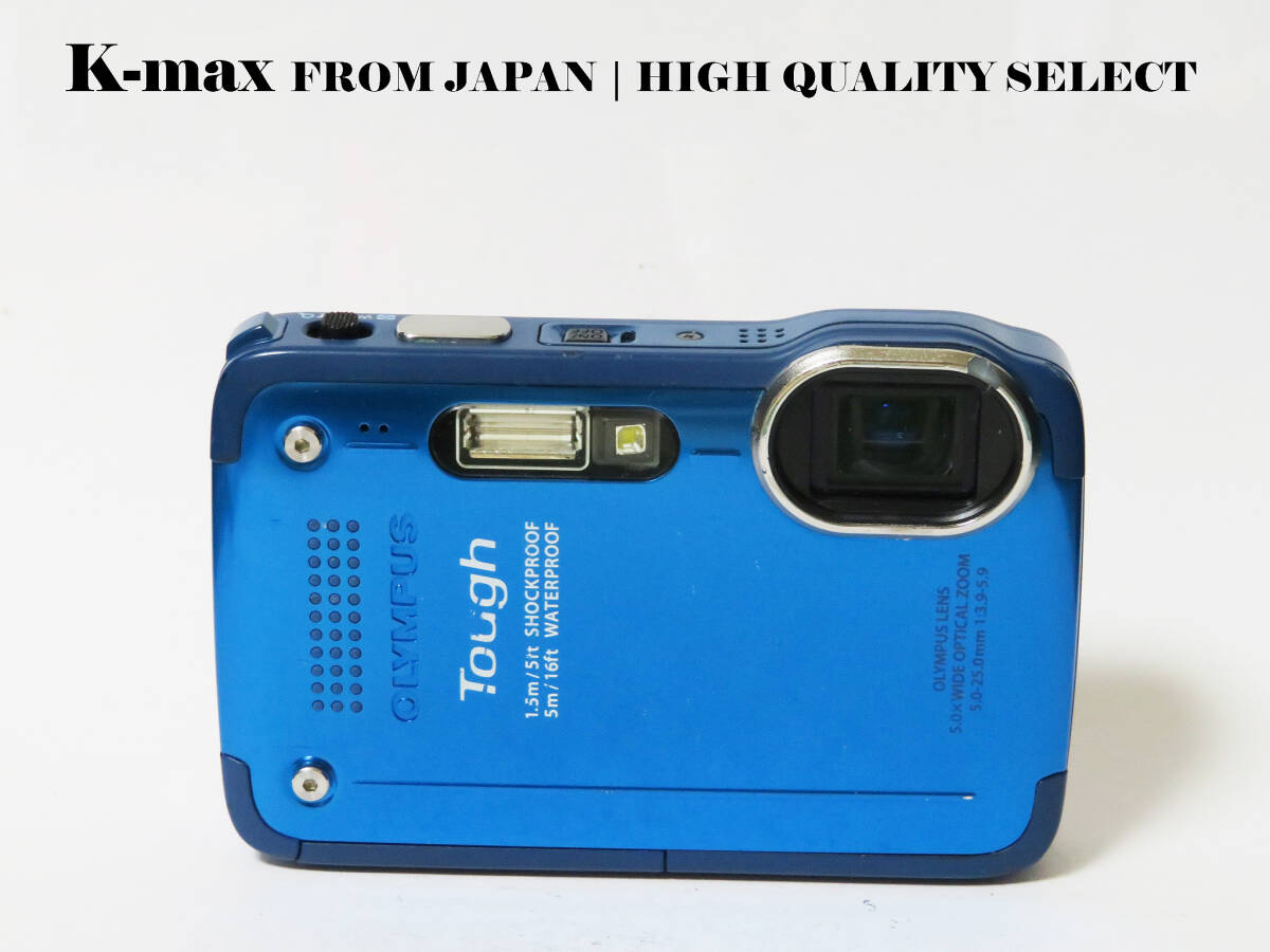 【極上美品】 Olympus Tough TG-630 Blue 正常動作品 [Top Mint] CMOS Sensor Classic #8698