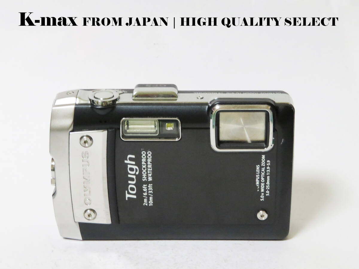 【極上美品】 Olympus Tough TG-810 Black 正常動作品 [Top Mint] CCD Sensor Classic #8700