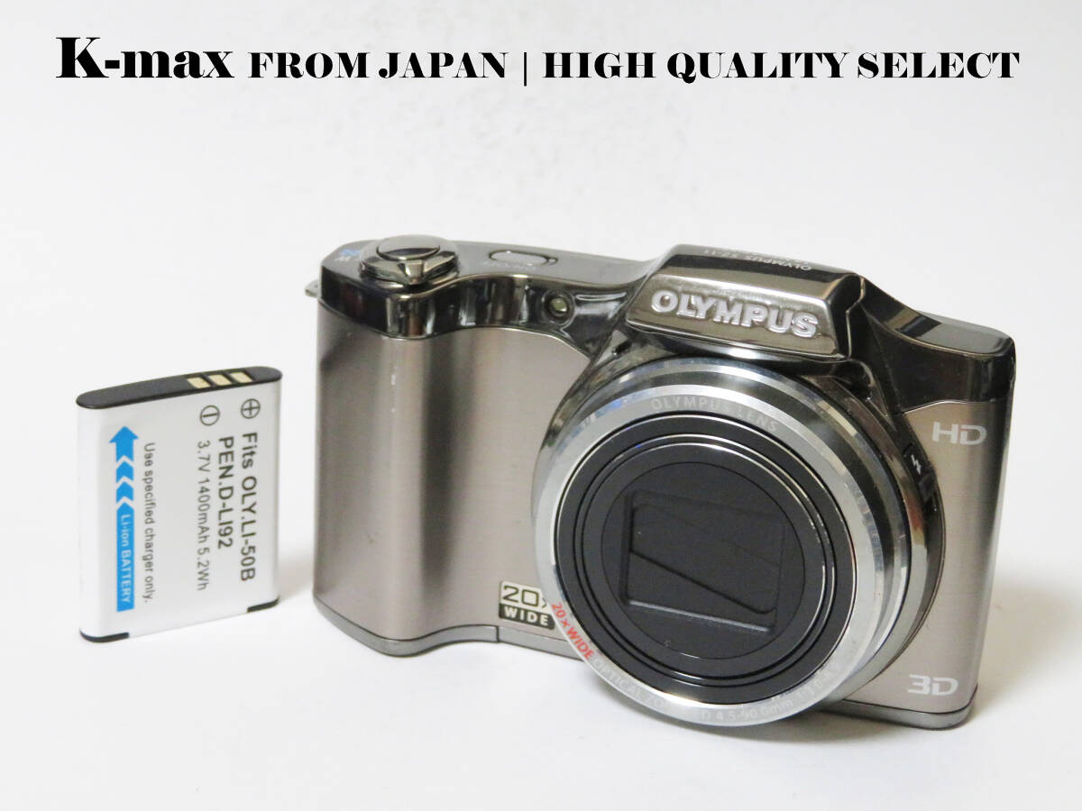 【極上美品】 Olympus SZ-11 Silver 正常動作品 [Top Mint] CMOS Sensor Classic #8705