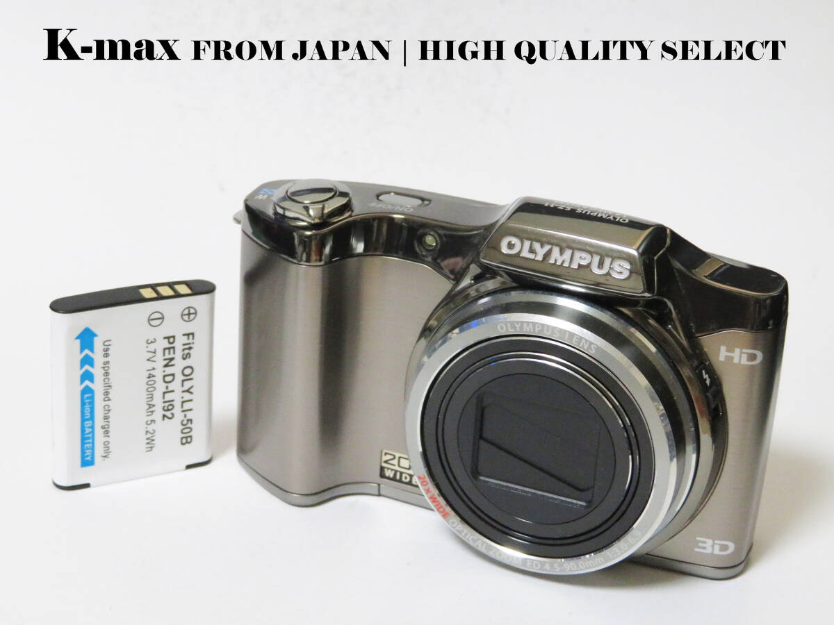 【極上美品】 Olympus SZ-11 Silver 正常動作品 [Top Mint] CMOS Sensor Classic #8709