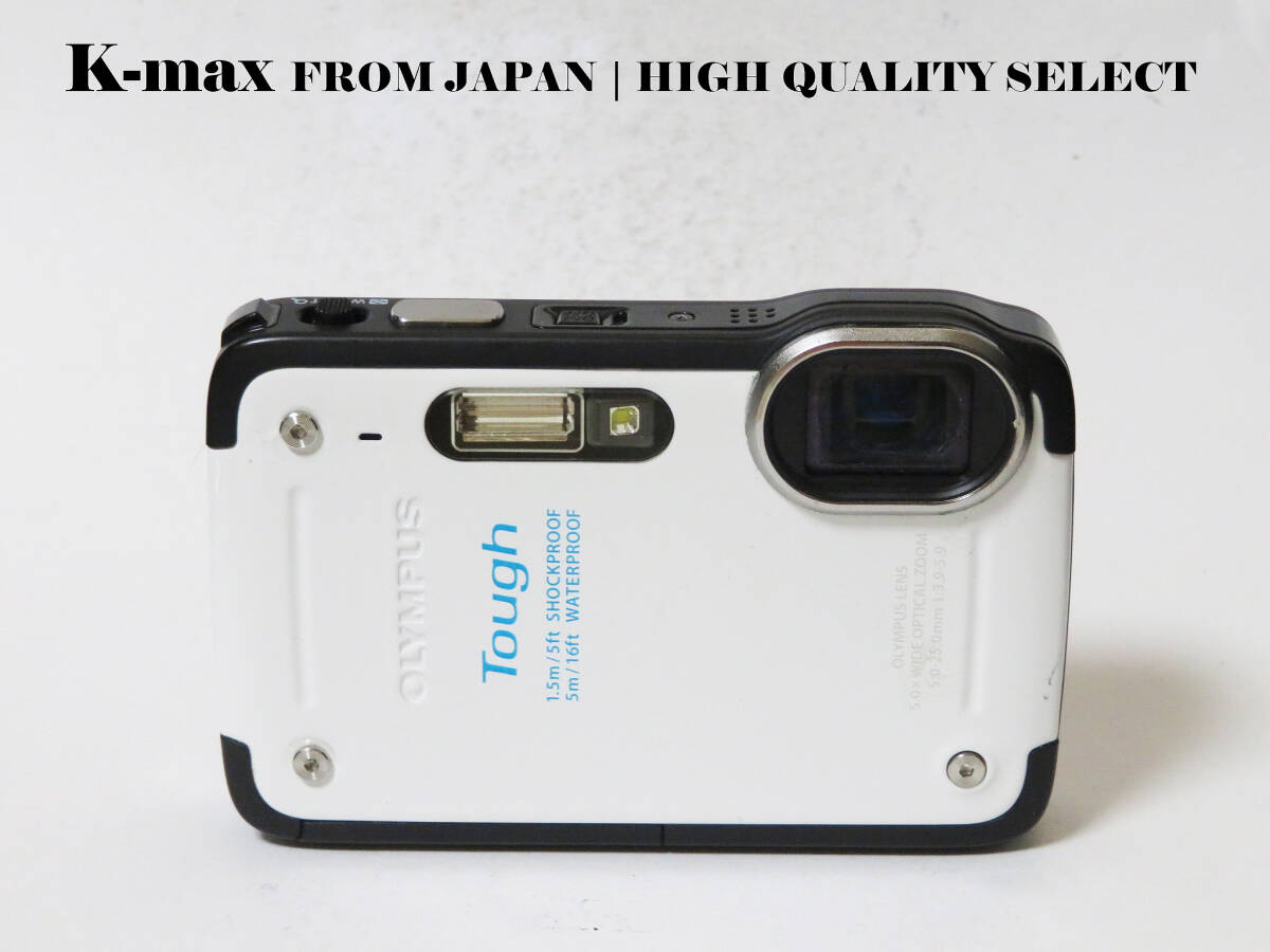 【極上美品】 Olympus Tough TG-625 White 正常動作品 [Top Mint] CMOS Sensor Classic #8723