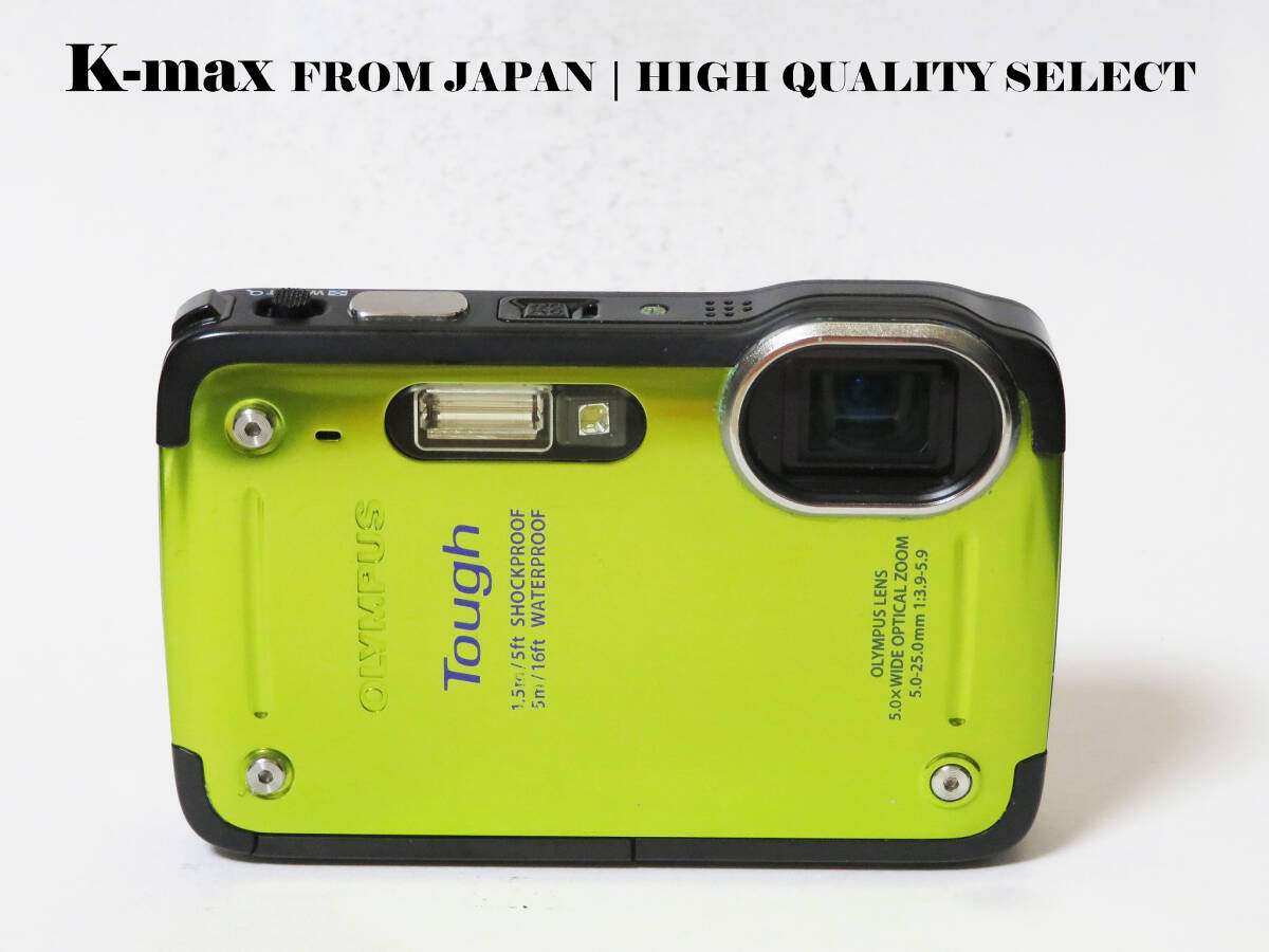【極上美品】 Olympus Tough TG-620 Green 正常動作品 [Top Mint] CMOS Sensor Classic #8727