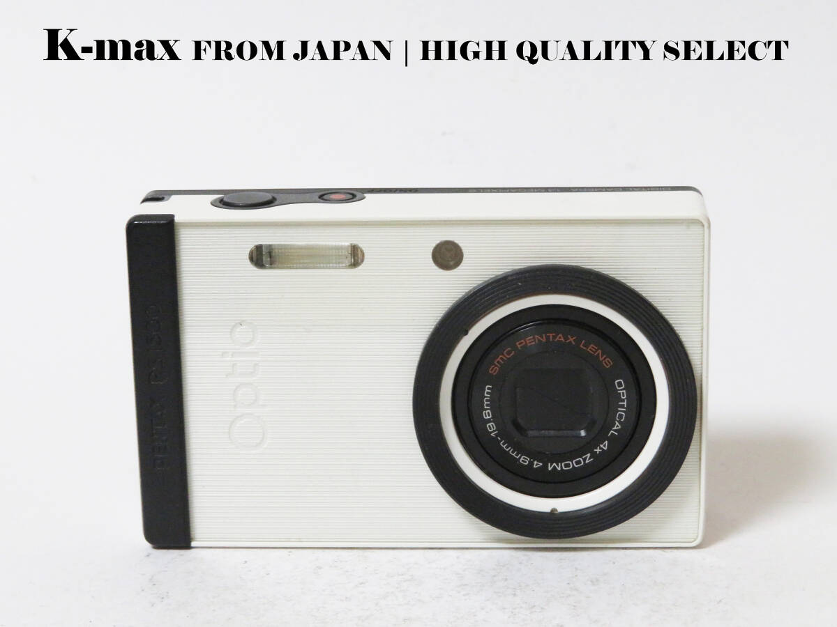 訳あり品 【極上美品】 Pentax Optio RS1500 White 正常動作品 [Top Mint] Y2K CCD Sensor Classic #8801