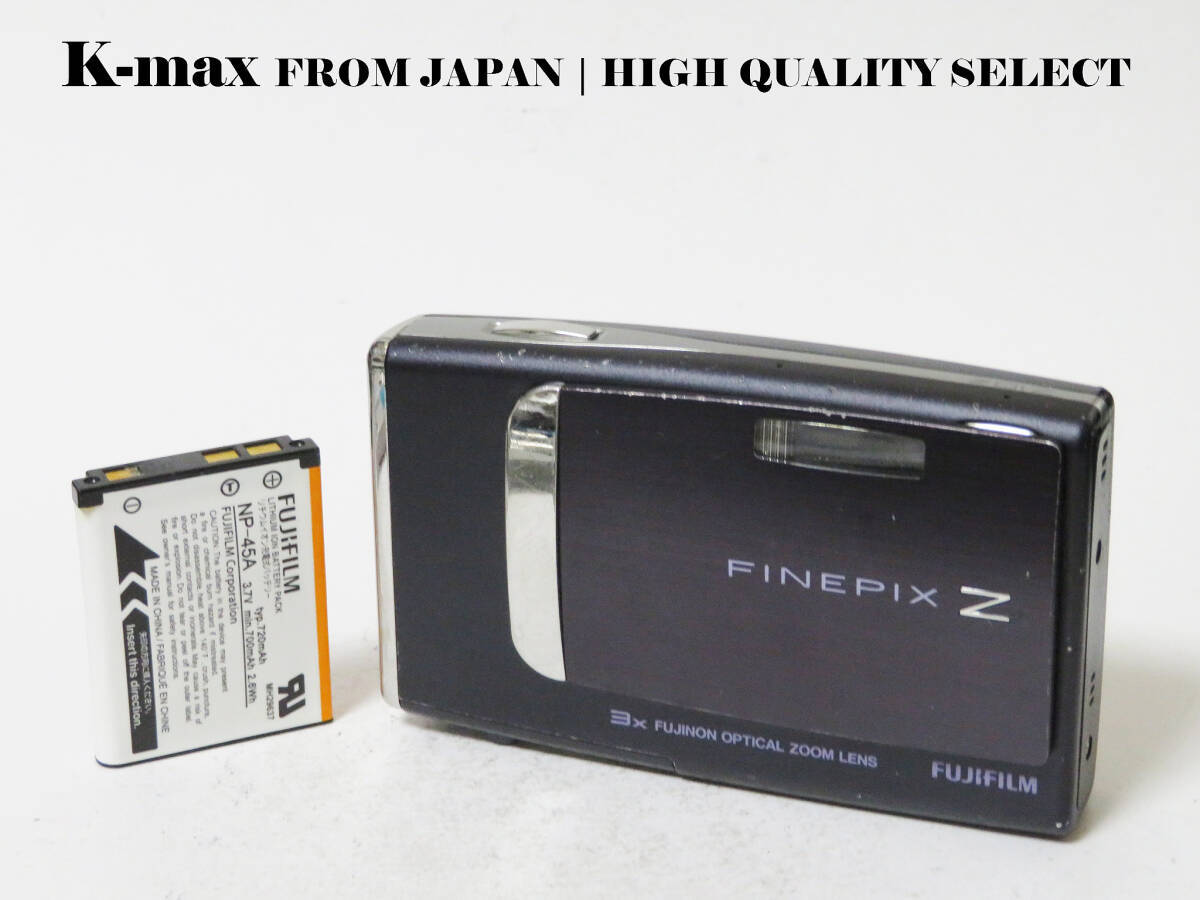【極上美品】 Fujifilm FinePix Z10fd Black 正常動作品 [Top Mint] Y2K CCD Sensor Classic #8867