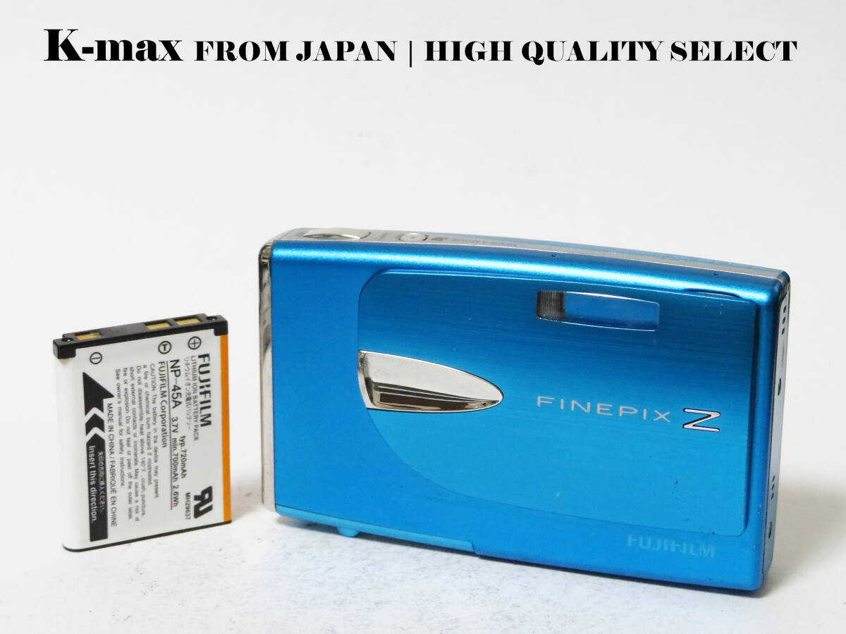 【極上美品】 Fujifilm FinePix Z20fd Blue 正常動作品 [Top Mint] Y2K CCD Sensor Classic #8868