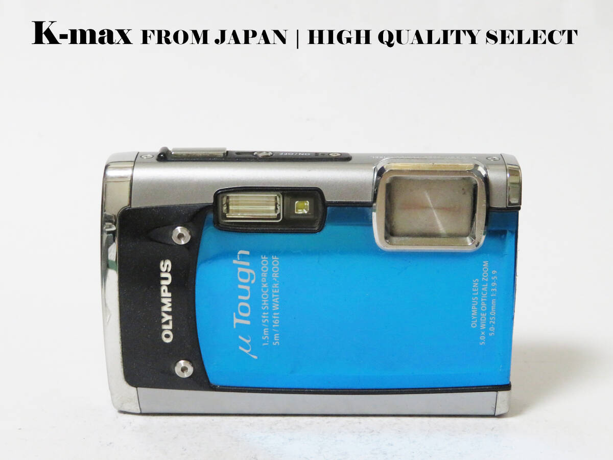 【極上美品】 Olympus TOUGH-6020 Blue 正常動作品 [Top Mint] Y2K CCD Sensor Classic #8896
