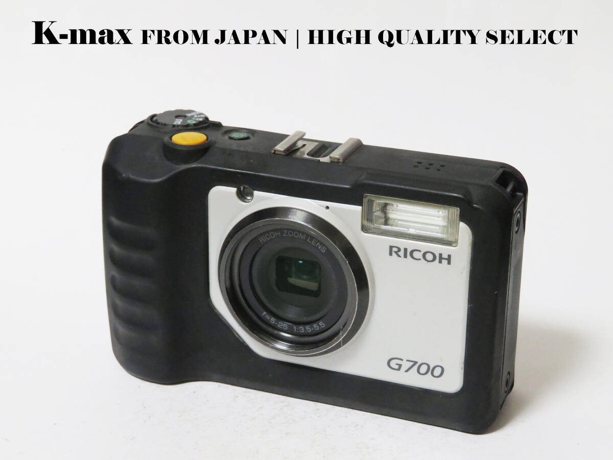 【極上美品】 Ricoh G700 Black 正常動作品 [Top Mint] Y2K CCD Sensor Classic #8944