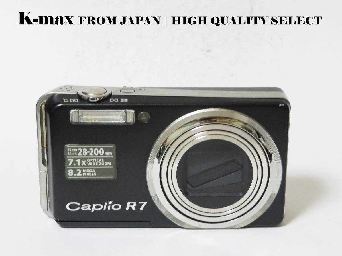 訳あり品 【極上美品】 Ricoh Caplio R7 Black 正常動作品 [Top Mint] Y2K CCD Sensor Classic #8972