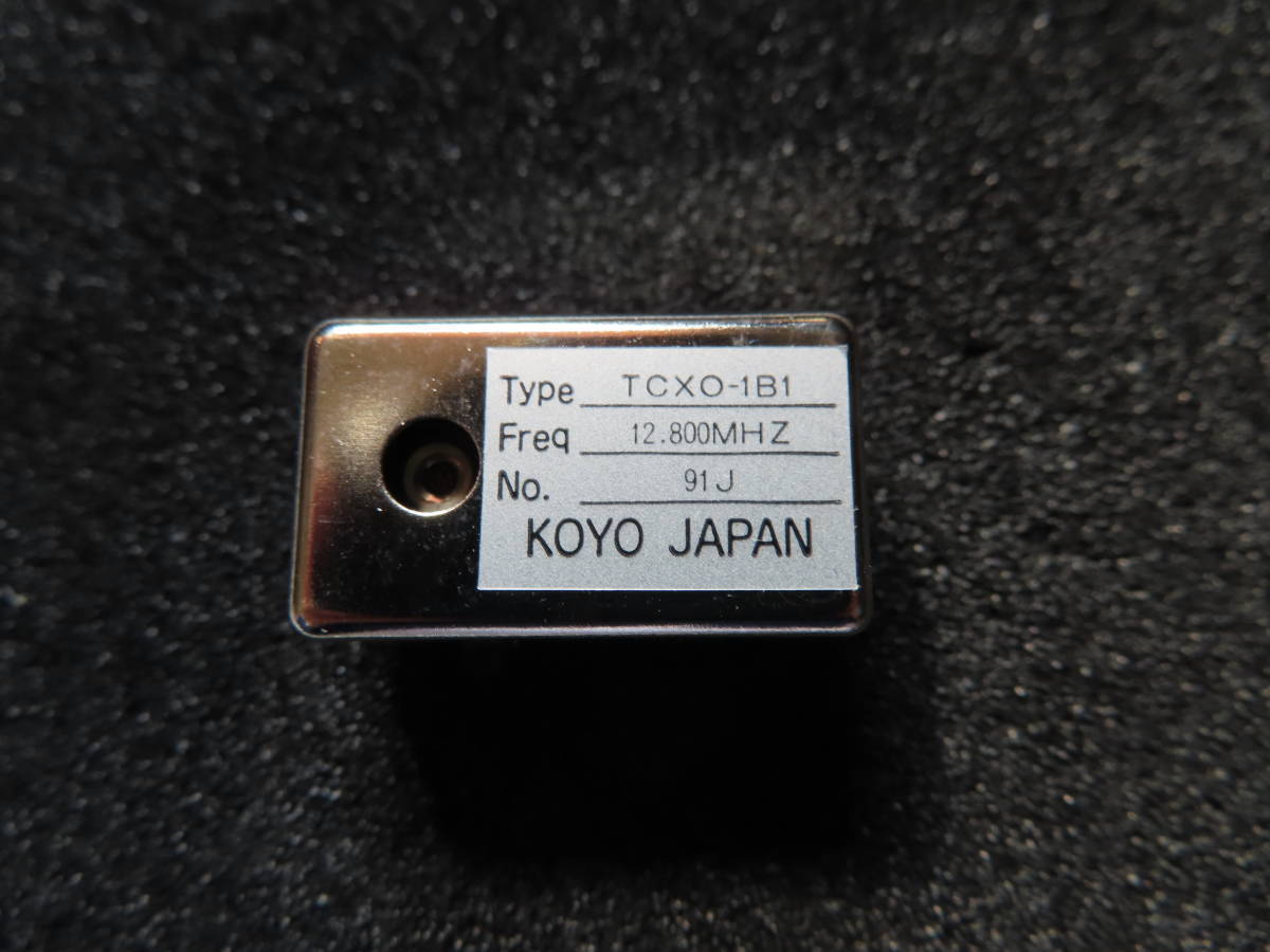 【未使用】温度補償型 水晶発振器 12.800MHz 光陽精密 TCXO-1B1 【在庫８個あり】　　検索用：12.8MHz