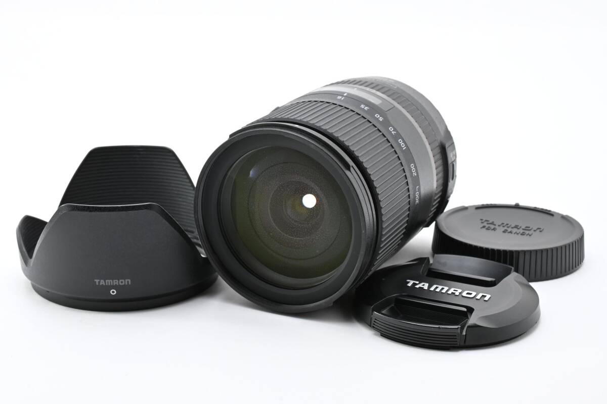 #5432 【訳あり現状品】 TAMRON 16-300mm F3.5-6.3 Di II VC PZD MACRO キヤノン B016 高倍率 ★前玉カビ・動作癖あり★