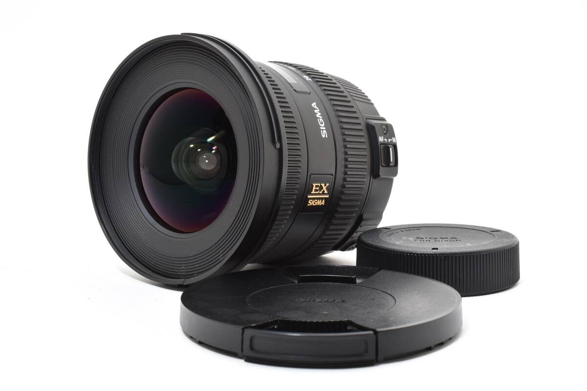 #5438 【訳あり実用品】 SIGMA 10-20mm F3.5 EX DC HSM ニコン用 シグマ 超広角 ★フィルター枠亀裂・動作OK★