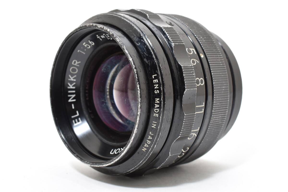 #5440 【実用品】 Nikon EL-Nikkor 150mm F5.6 ニコン 引き伸ばしレンズ 大判 4x5 ★僅かなくもり・現状品★②