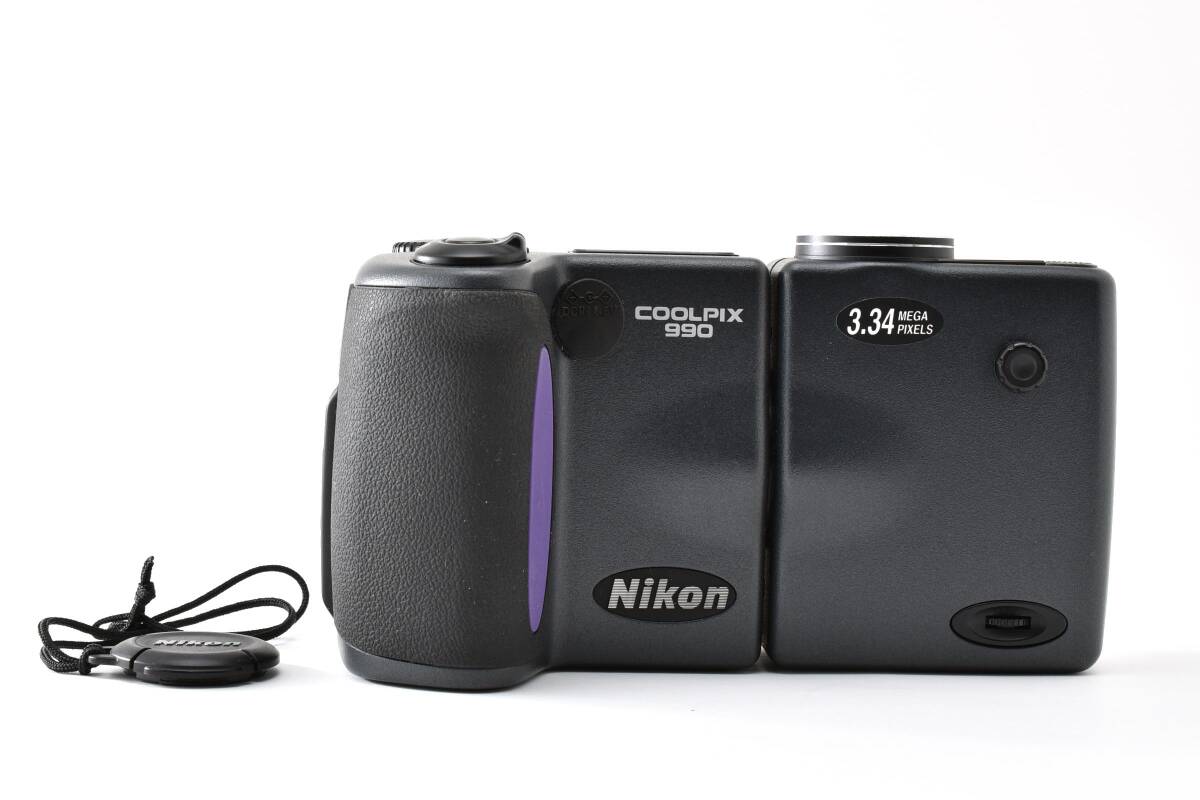 #5478 【訳あり実動品】 Nikon COOLPIX 990 ニコン オールドコンデジ デジタルカメラ ★通電・動作OK / 電池蓋不良★