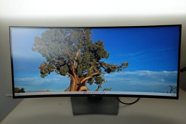 DELL U3818DW 曲面ウルトラワイド 37.5型 液晶モニター 電源線 HDMI線付 /T260320-001