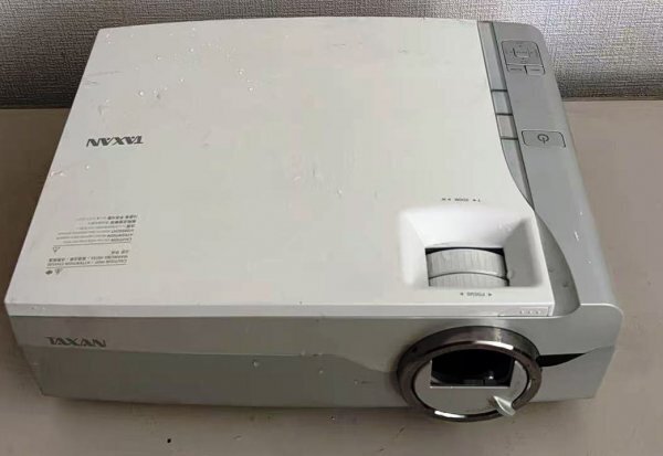TAXAN KG-PH1002WX DLPプロジェクター HDMI約1時間再生確認 ランプ1389h リモコン付 /T260718-0001