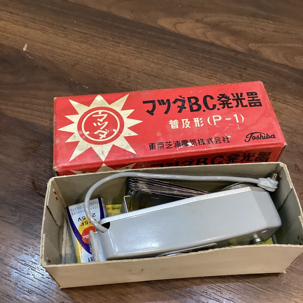 マツダＢＣ発光器　普及形（pー1）昭和レト東芝　【11384（33）】（7）