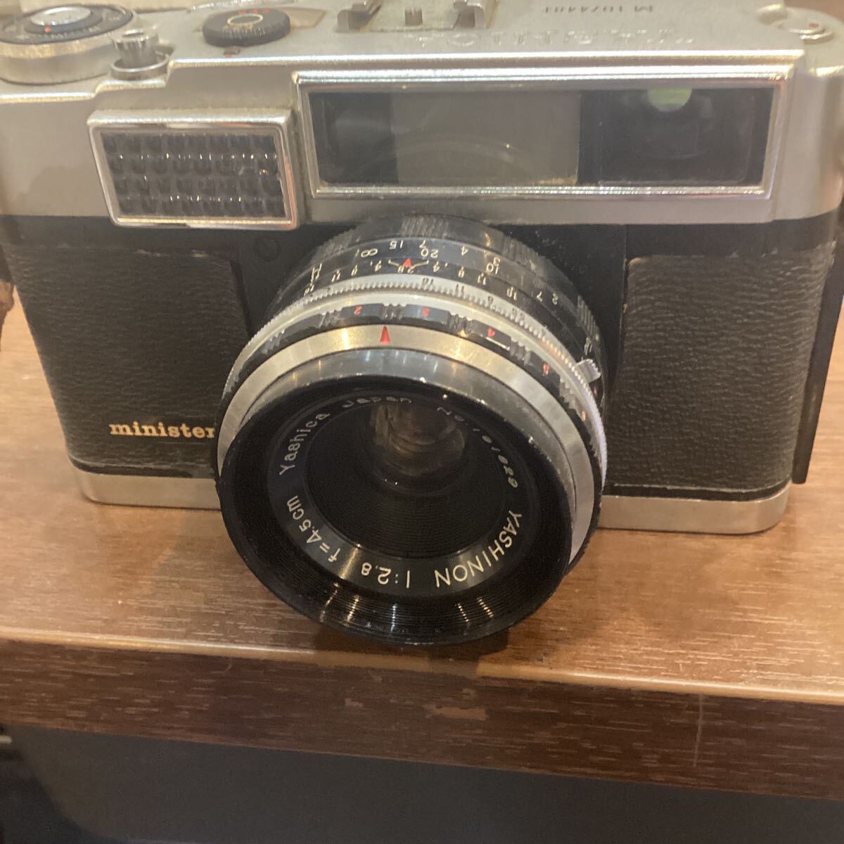 ヤシカ　カメラ　ミニスター フィルムカメラ　昭和レトロ【KU361】（7）