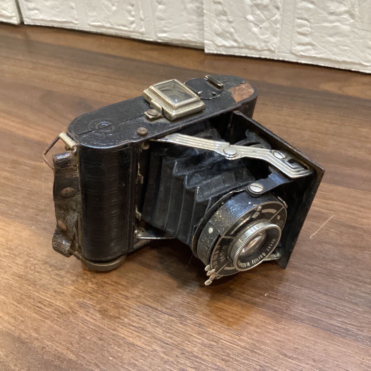 BALDAX 蛇腹カメラ　 フィルムカメラ　 当時物　昭和レトロ　ヴィンテージ【KU367】（7）