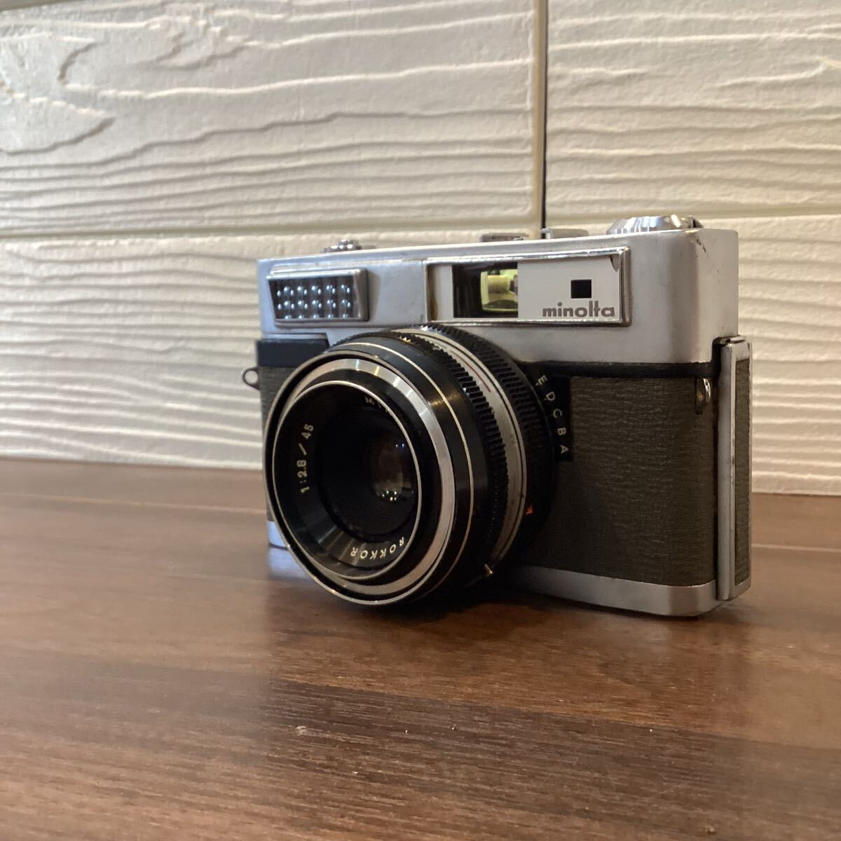 Minolta フィルムカメラ　ユニマット　レトロ　【KU349】(7)