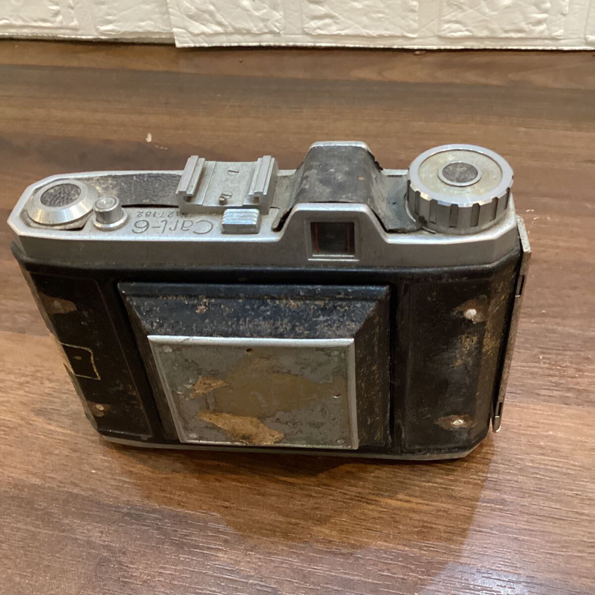 Carl ー6 蛇腹カメラ　 フィルムカメラ　昭和レトロ　アンティーク【KU366】（7）