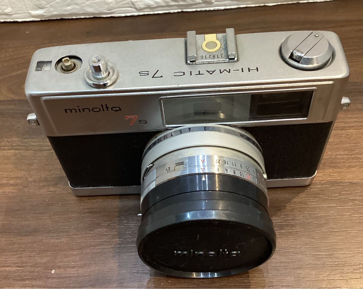 ミノルタ　フィルムカメラ　ハイマティック　７Ｓ【KU354】（7）