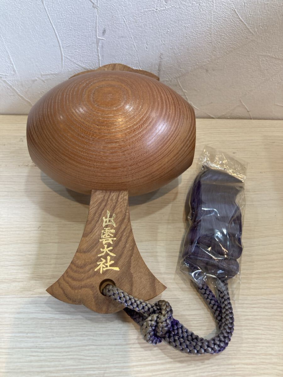 福こづち　出雲大社　打ち出の小槌　木製【11384（119）】（7）