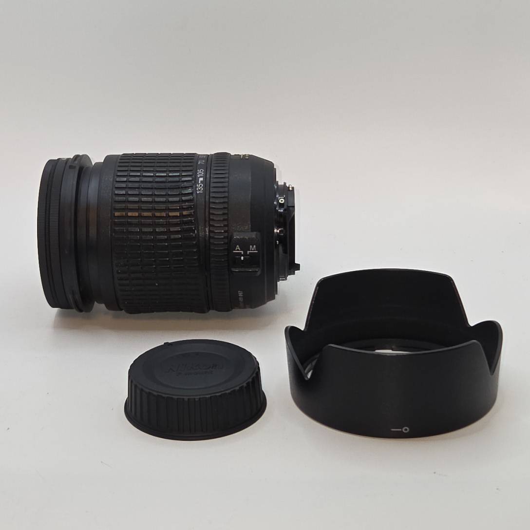 Nikon AF-S DX 18-135mm F3.5-5.6G ED IF フード付 ニコン Fマウント 高倍率ズームレンズ　動作未確認 レンズのくもり有　B800