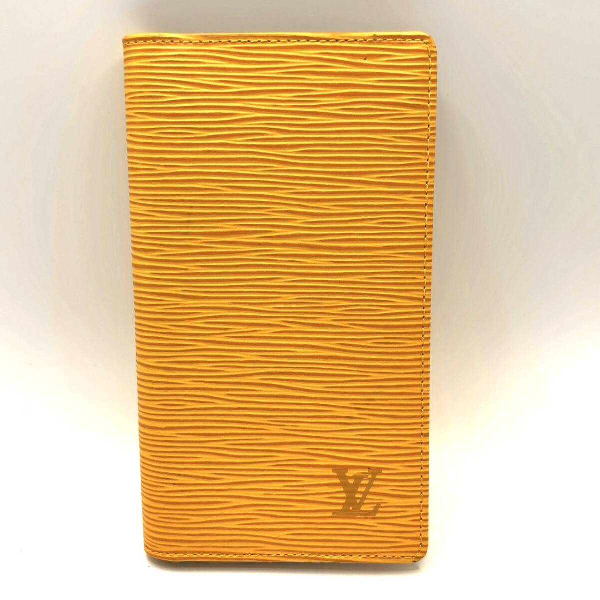 LOUIS VUITTON ルイヴィトン エピ アジェンダ ポッシュ 手帳カバー レザー オレンジ系 パープル系 バイカラー スペイン製 B619