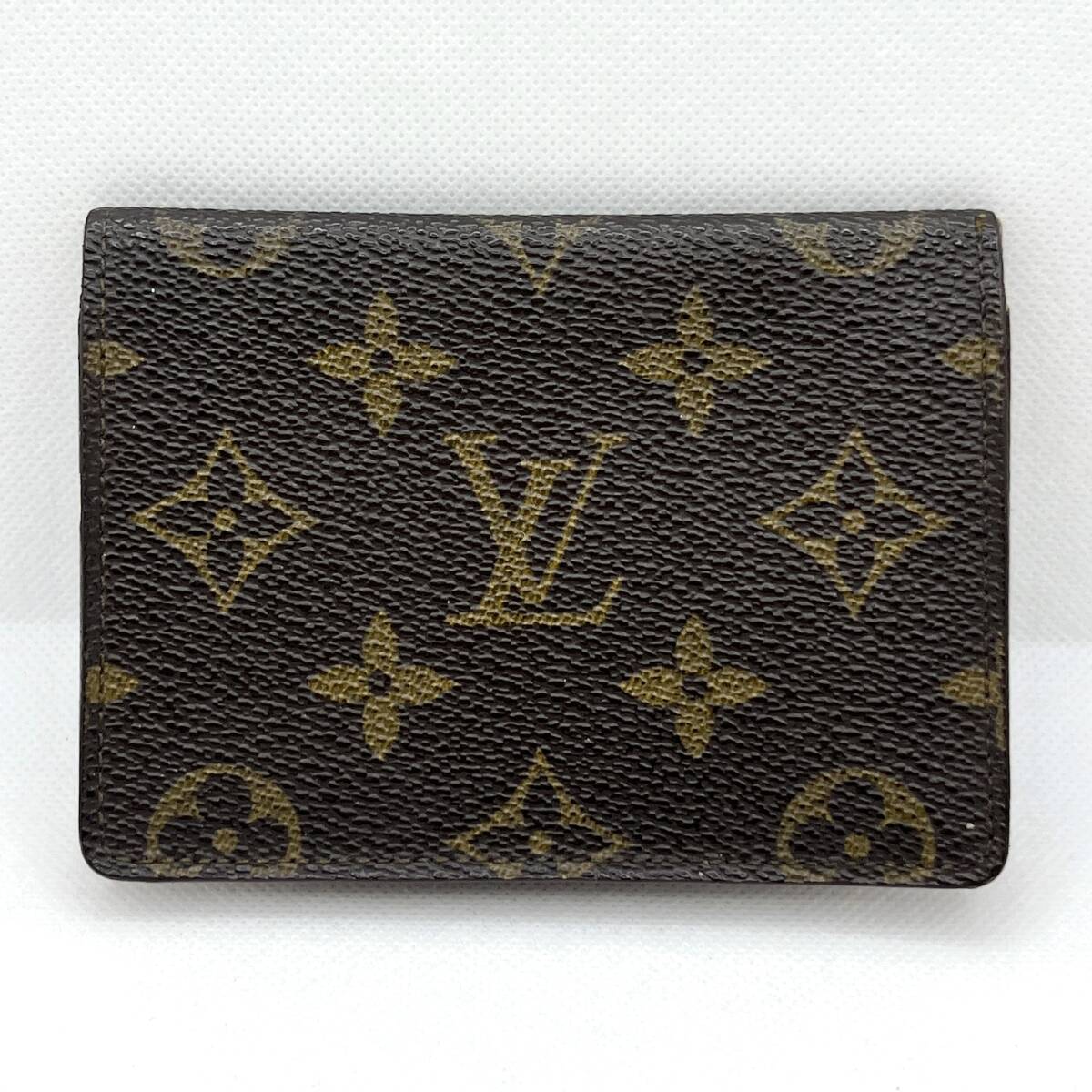 LOUIS VUITTON ルイヴィトン モノグラム ポルト2カルト ヴェルティカル パスケース 定期入れ