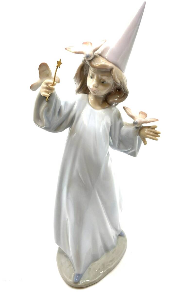 LLADRO リヤドロ 6171 魔法の瞬間 Magical Moment フィギュリン 陶器人形 置物 廃盤 絶版 スペイン製 B547