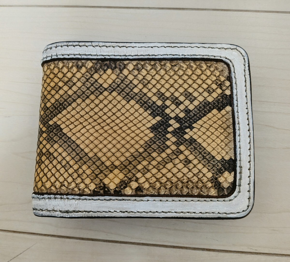 フラッドヘッド パイソン ウォレット 財布 レザー 蛇革　希少