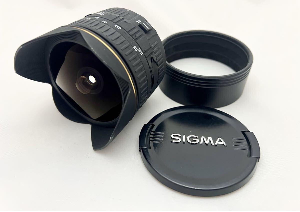 SIGMA シグマ　EX AF 15mm F2.8 DIAGONAL FISHEYE キヤノン用 A156
